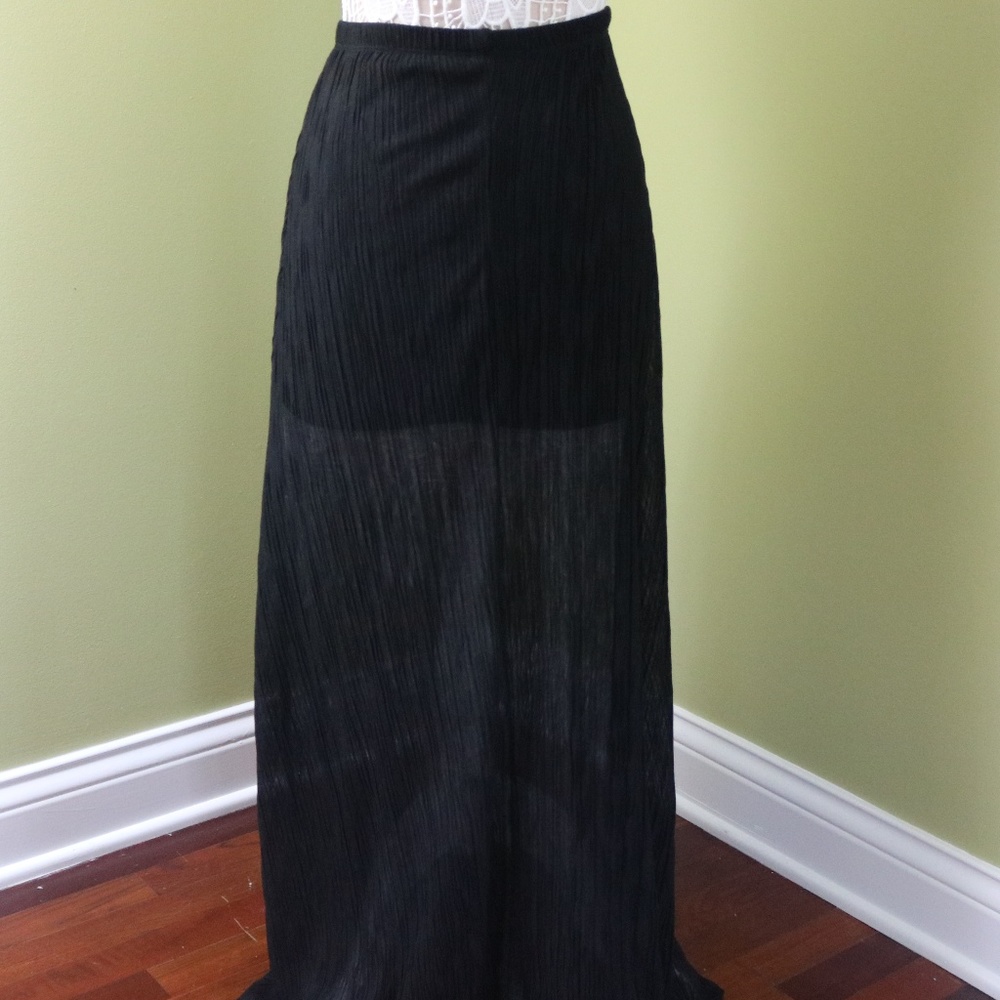 Black PacSun Maxi Skirt